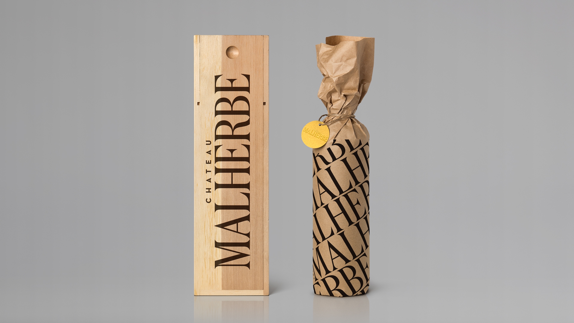 Projet Château Malherbe - Packaging vin - Agence-S