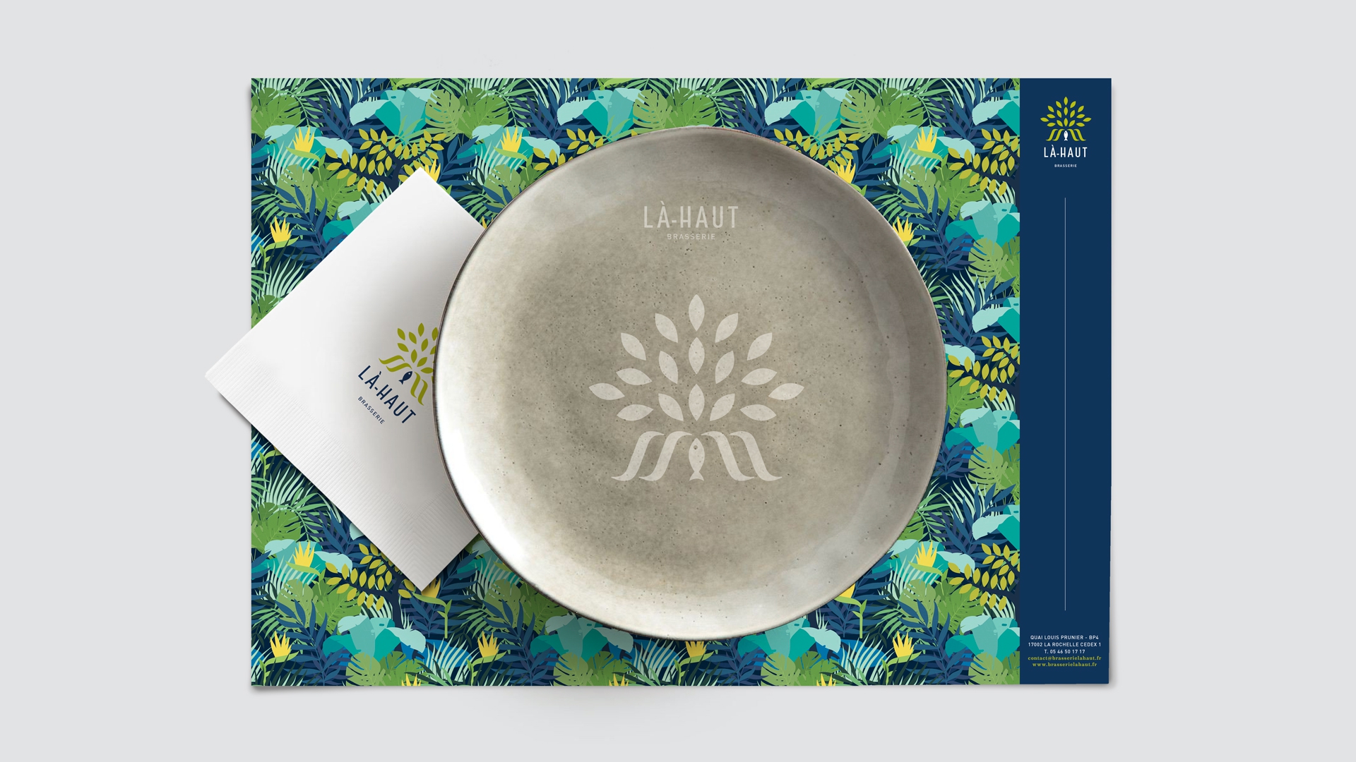 Projet Aquarium La Rochelle - Branding restaurant - Agence-S