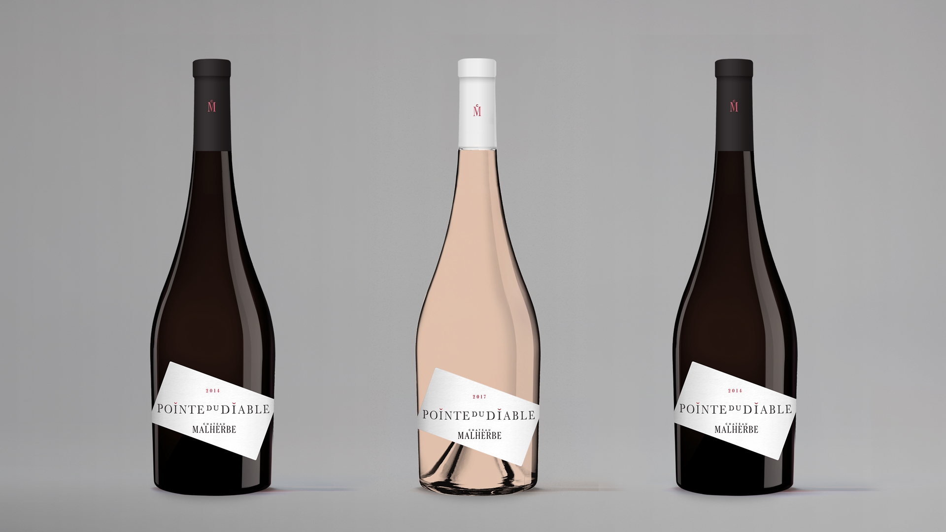 Projet Château Malherbe - Etiquette vin - Agence-S