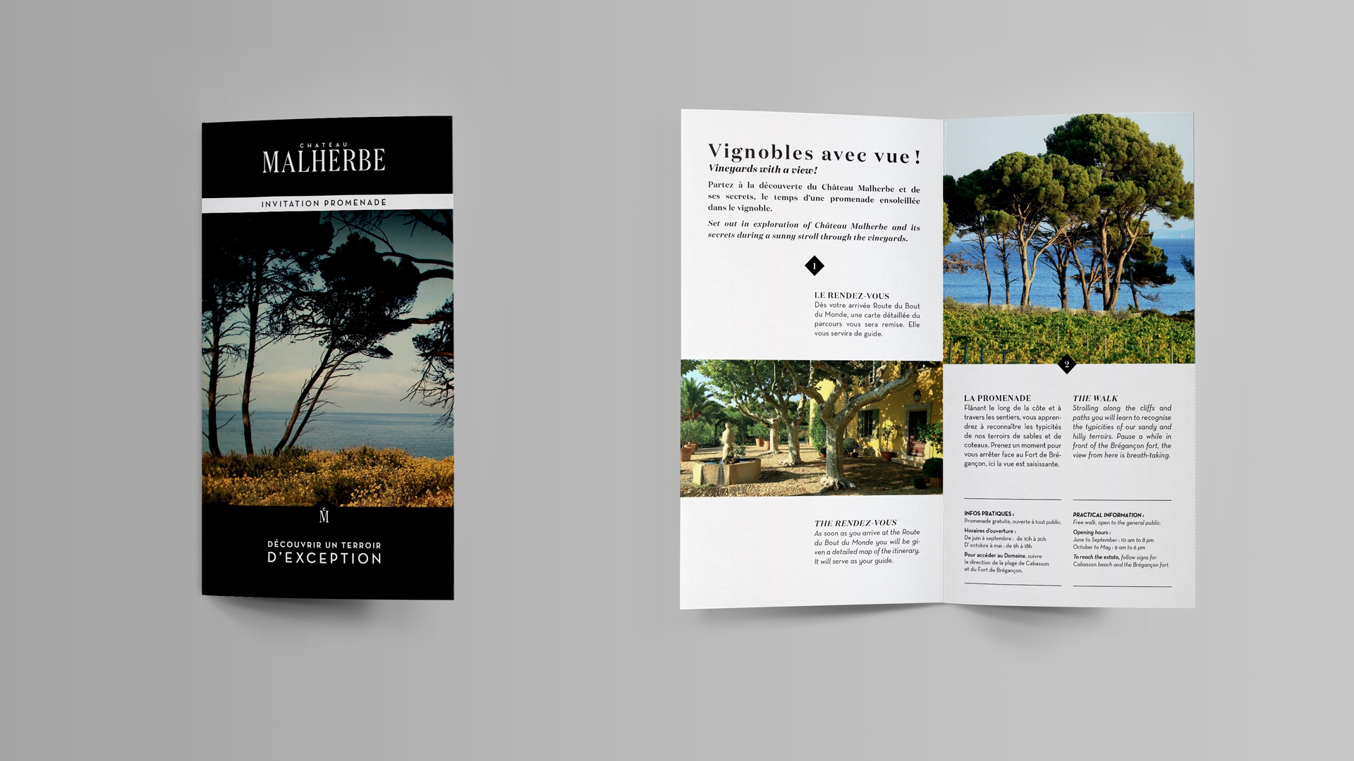Projet Château Malherbe - Edition vin - Agence-S