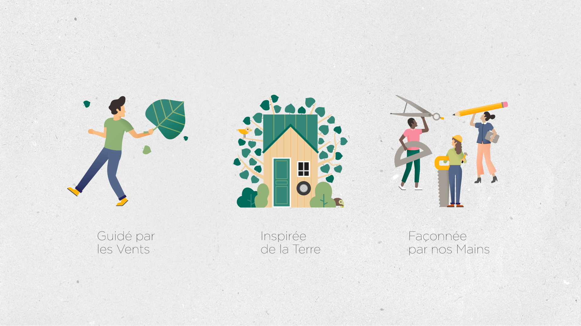 branding cahute Tiny House S & saguez