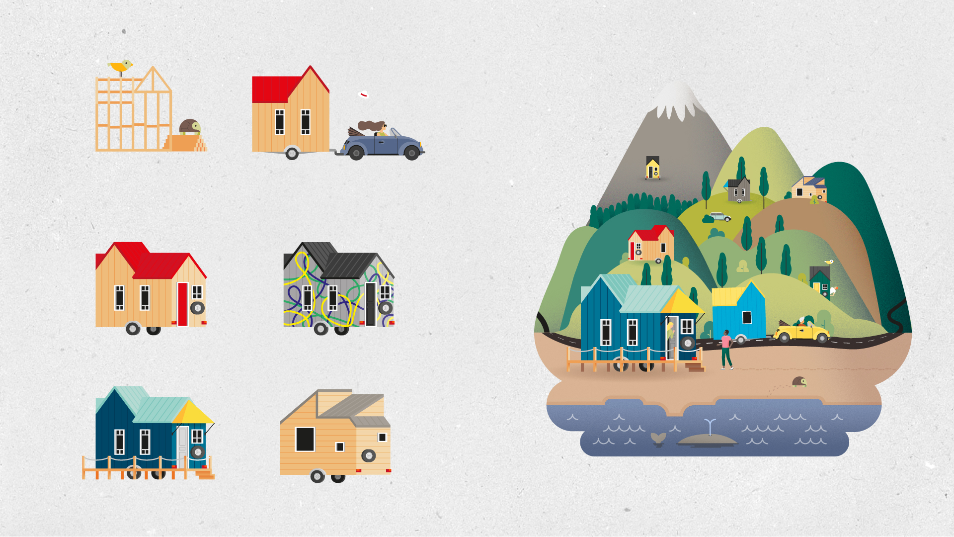 branding cahute Tiny House S & saguez