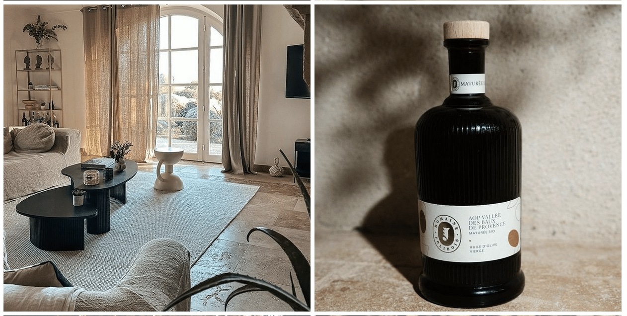 Domaine Jolibois Baux de provence agence S huile d'olive